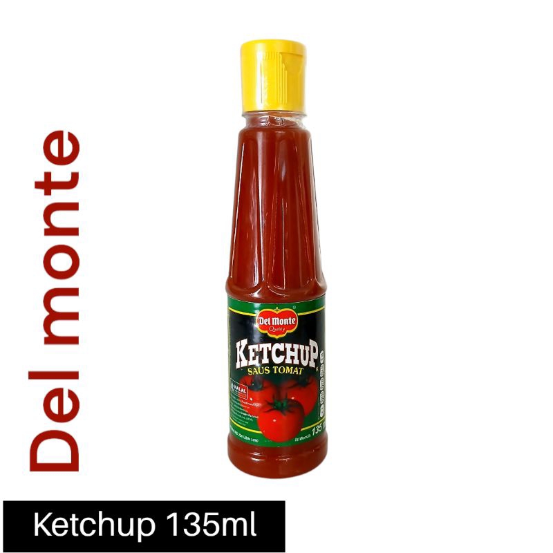 

Del monte Ketchup Saus Tomat 135 ml.