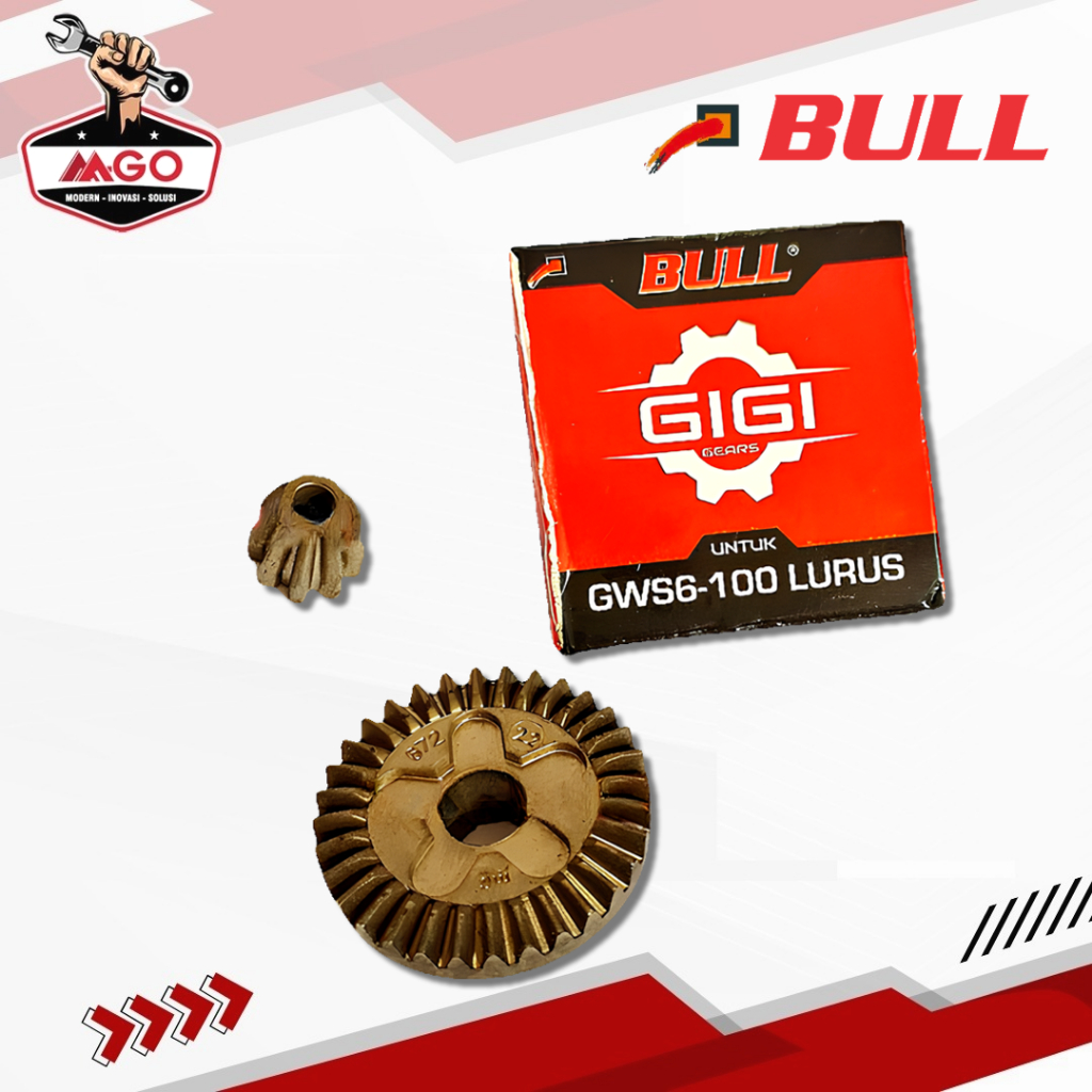 BSP Spiral Bevel Gear GWS 6-100 BULL