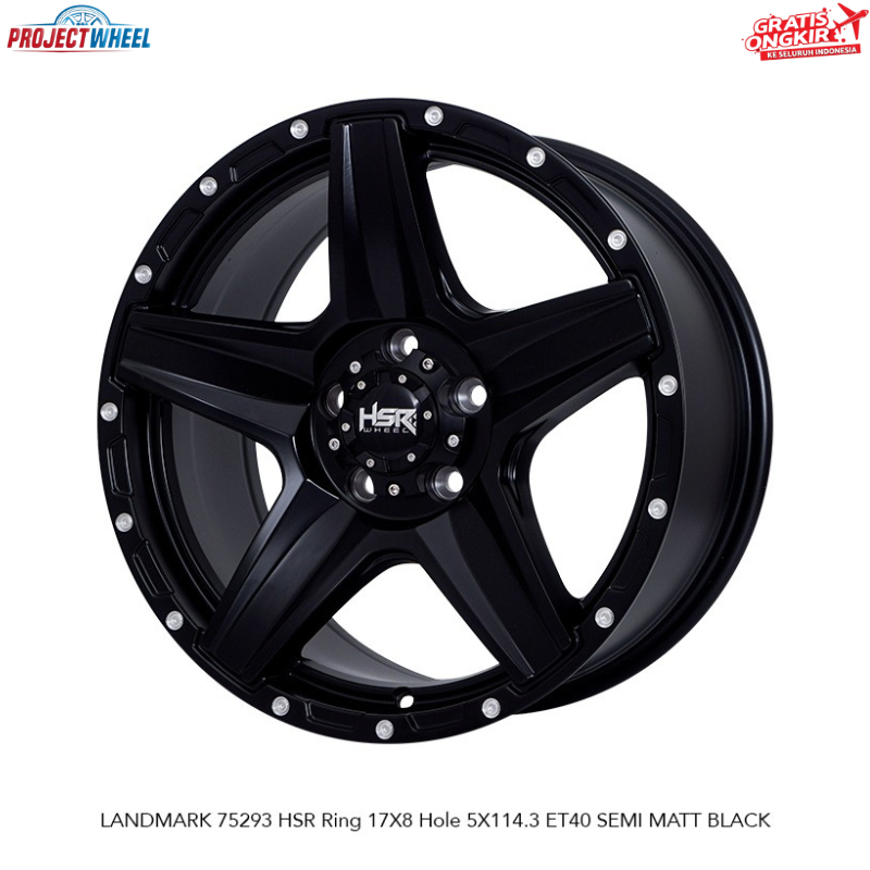 velg mobil landmark hsr ring 17 semi offroad terios rush hrv crv
