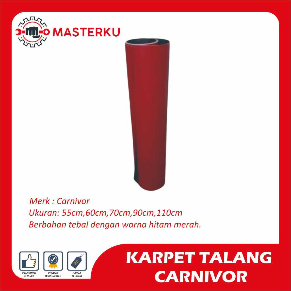 KARPET TALANG CARNIVOR/KARPET PELINDUNG TALANG/PENUTUP TALANG