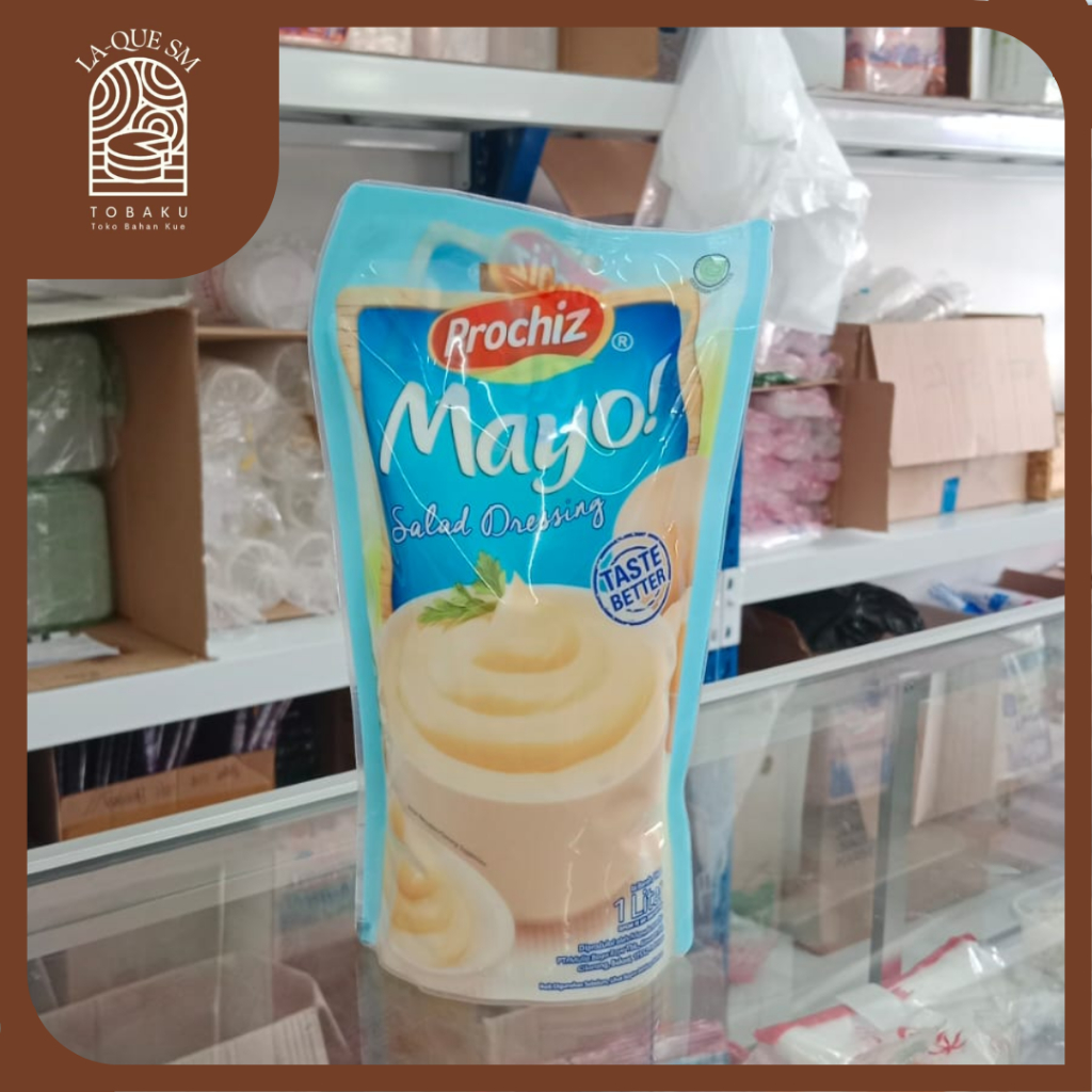 

Tobaku LA-QUE SM | Prochiz Mayo Salad Dressing Kemasan 1 Liter / Salad Dressing Mayonaise