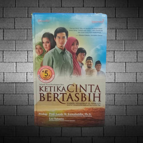 Buku Ketika Cinta Bertasbih - Habiburrahman El Shirazy Hardcover Original Terapibuku