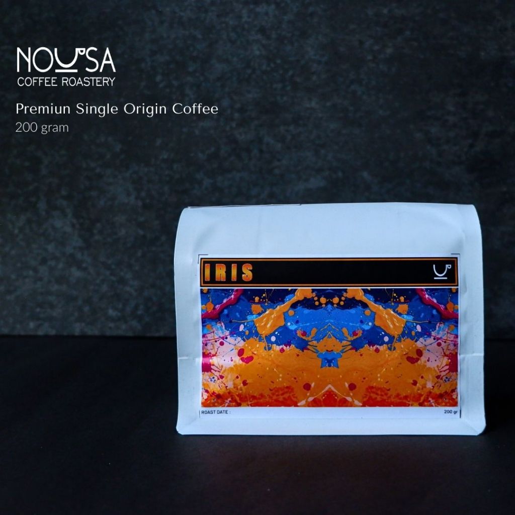 

Nousa Coffee Beans Arabica for Manual Brew 200gr | Biji Kopi Arabika Single Origin | IRIS