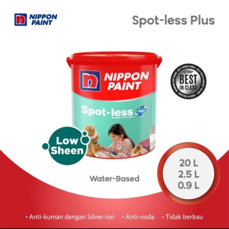 NIPPON SPOTLESS PLUS ANTI VIRUS WARNA 20 LITER