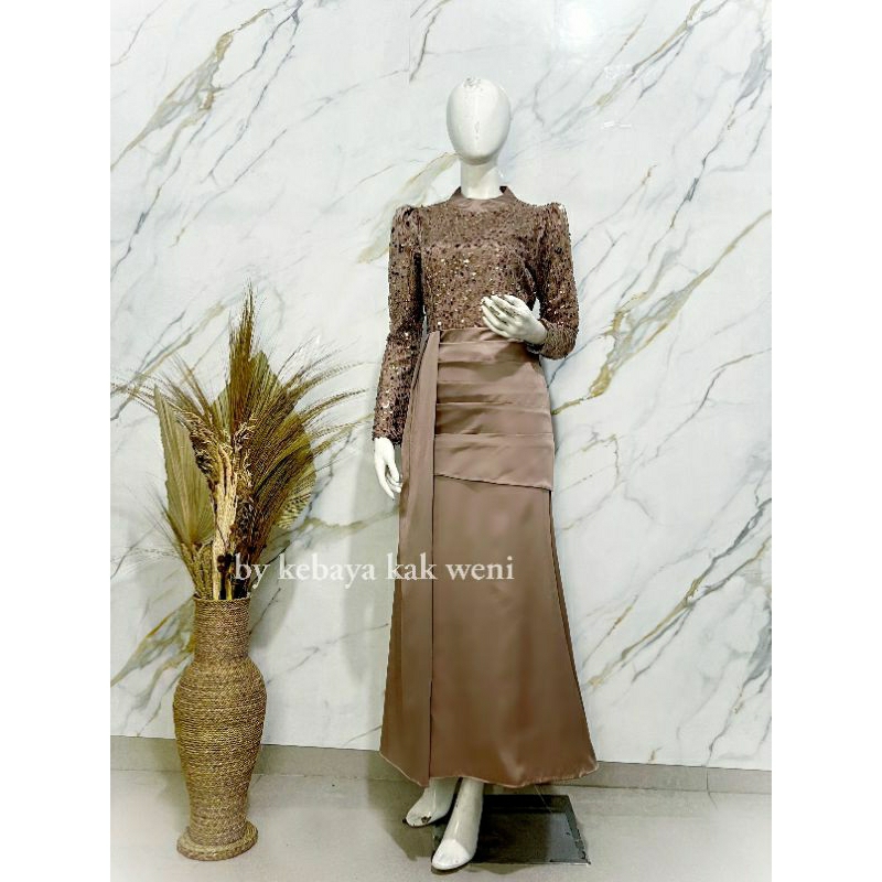 Marisa Dress Gamis Terbaru by Kebaya Kak Weni