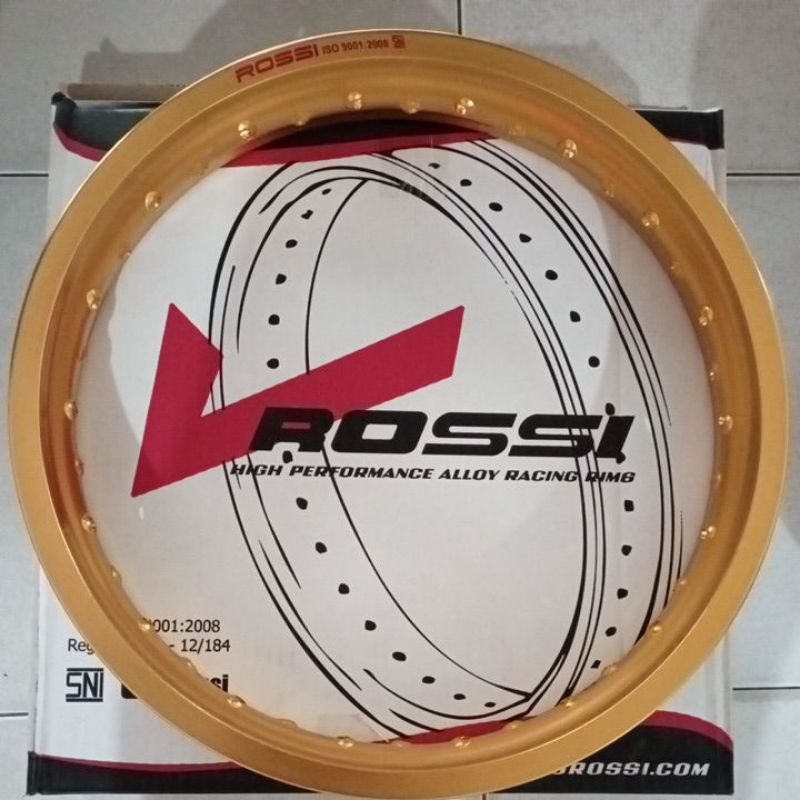 Lingkar 17-215 Gold Vixion cb gsx Mxking V rossi veleg motor velg Jari-jari