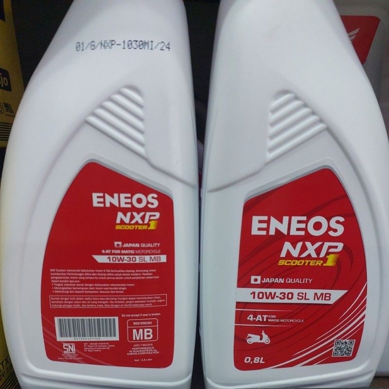 oli eneos 08L oli metic 10w-30, buat semua motor metic