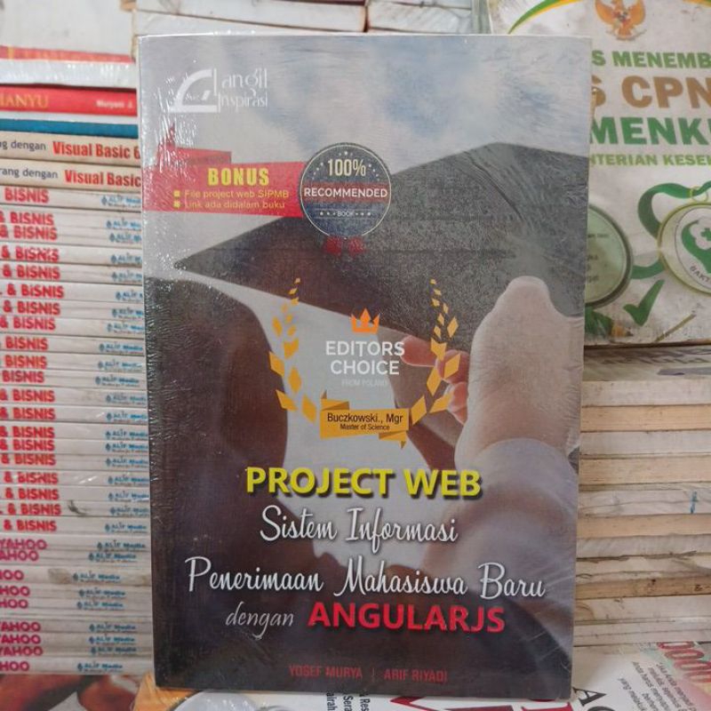 Project web sistem informasi penerimaan mahasiswa baru dengan Angularjs.  vta