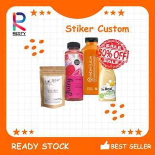 

Stiker Chromo - Cutting Custom/Label Makanan/Produk Berkualitas