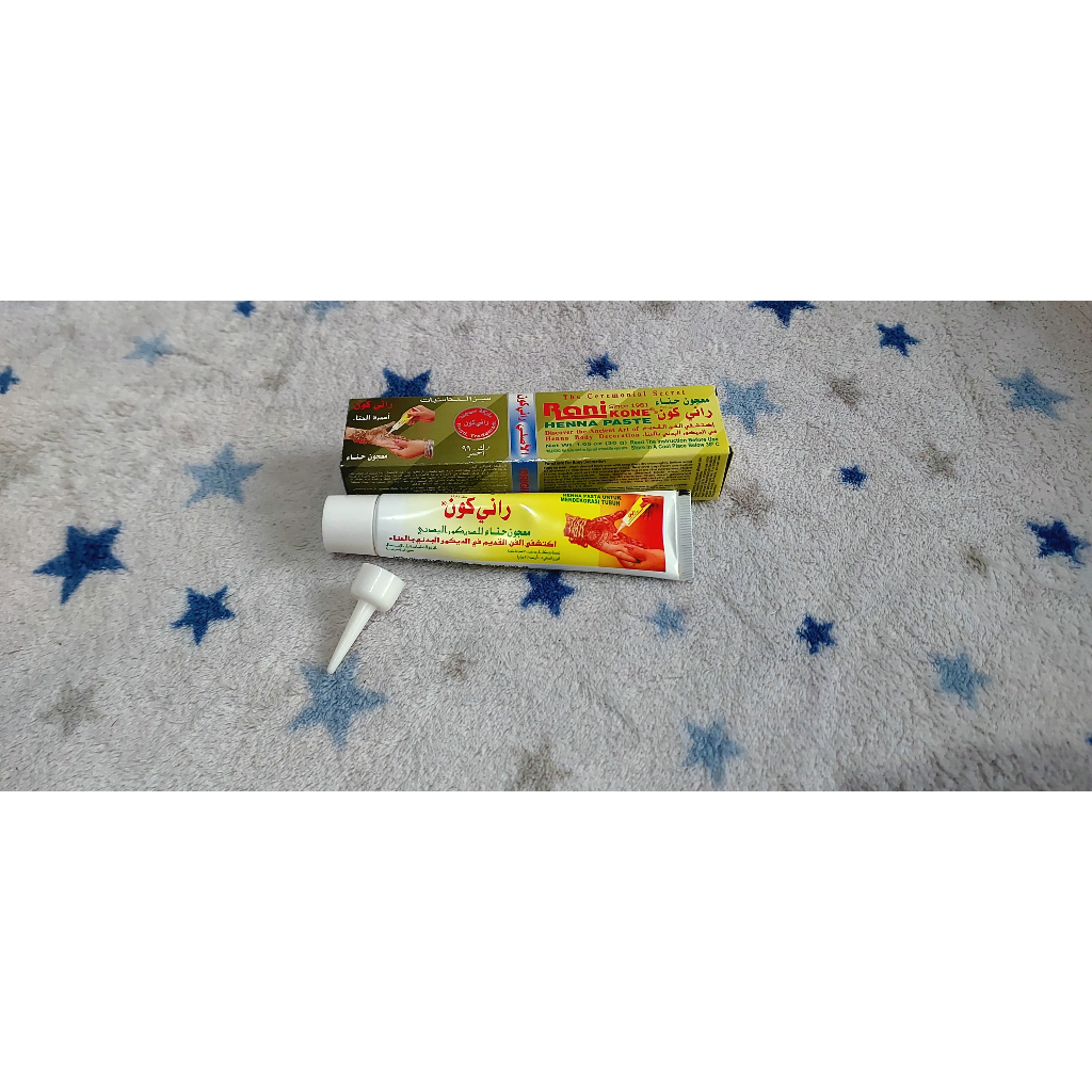 2 Pcs Rani Kone Henna Paste 30Gr ~ Hena / Inai Pasta Rani Kone RK-99 Dan RK-82