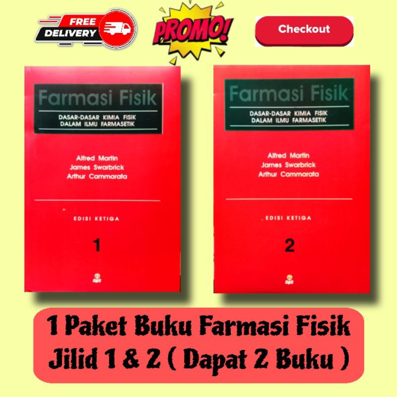 SATU PAKET FARMASI FISIK JILID 1 DAN 2 - MARTIN