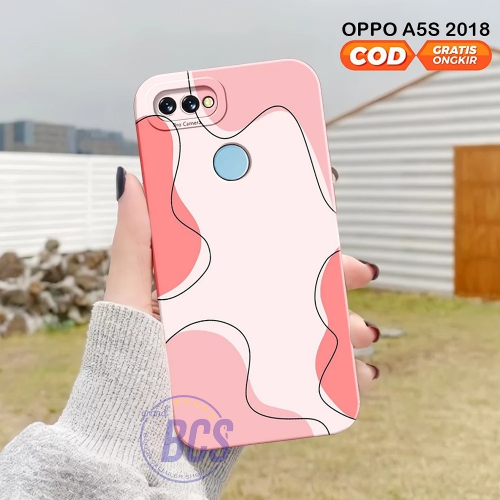 #001 Case Oppo A5s A7 A12 A11K F9 REALME 2 PRO A3S A1K REALME C2 Motif AESTHETIC Kekinian Elegan Cas