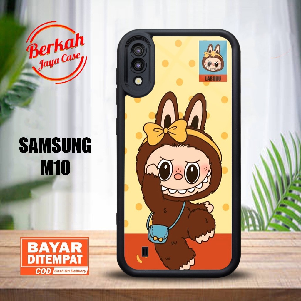 Berkah Case Samsung M10 Casing Samsung [ LABUBU NEW ] Case Hp Glosy Casing Hardcase Softcase
