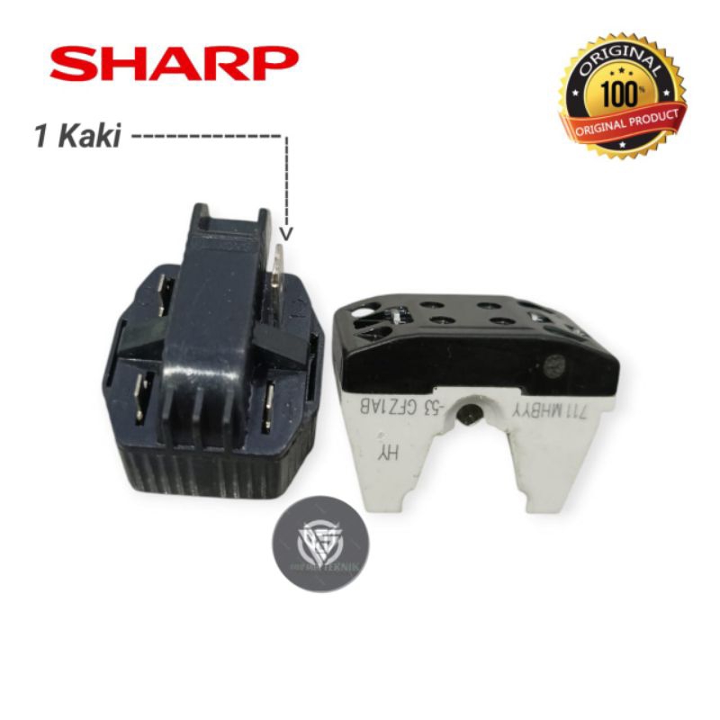 RELAY - Rilay PTC Overload Kulkas 2 Pintu SHARP Original