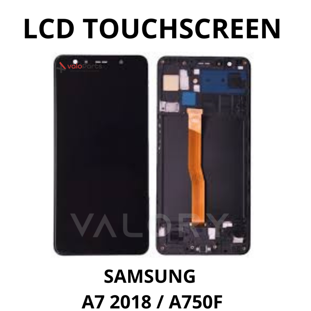 LCD SAMSUNG A7 2018 / A750F + FRAME ORIGINAL OLED