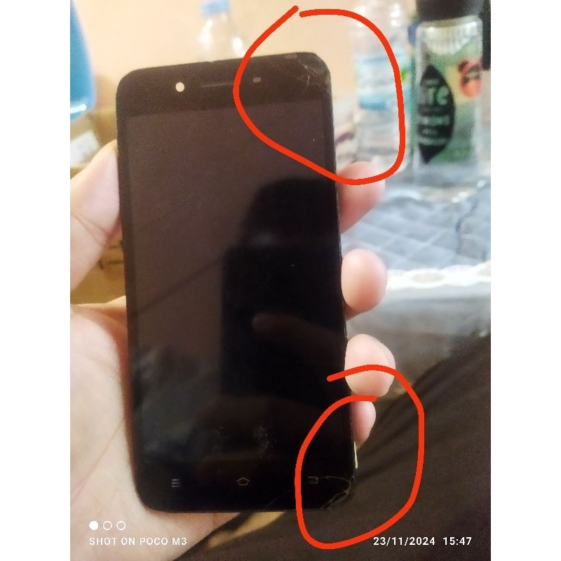 LCD Vivo Y53 [Minus Retak Sesuai Tanda]