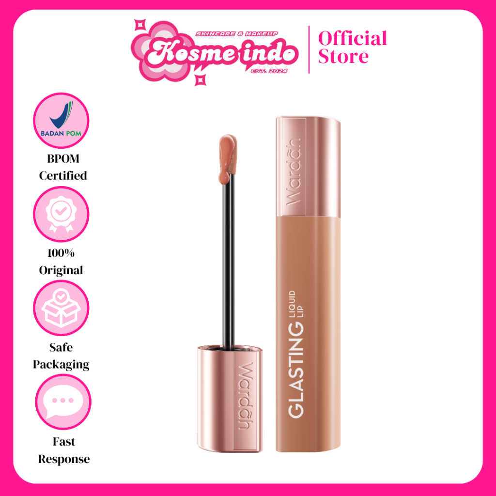 WARDAH GLASTING LIQUID LIP | LIP GLASTING