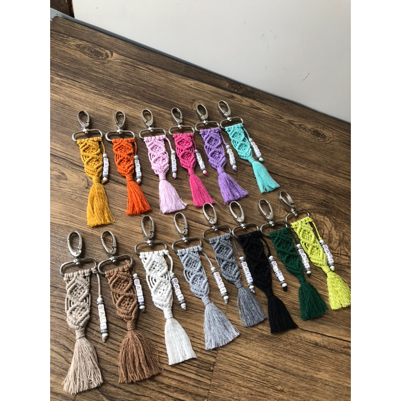 Bali Makrame Keychain (Costume Name)