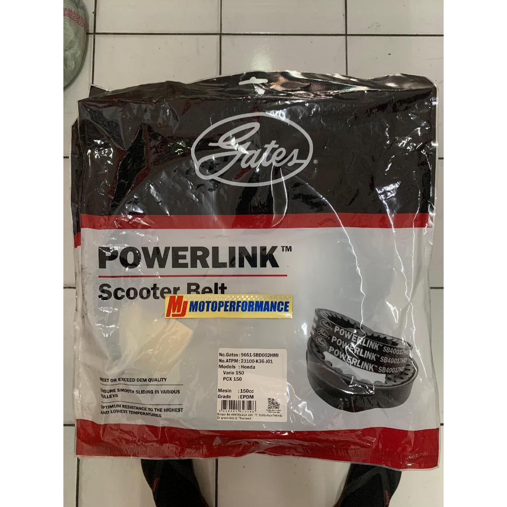 VANBELT VBELT GATES POWERLINK VARIO 150 PCX 150 K36