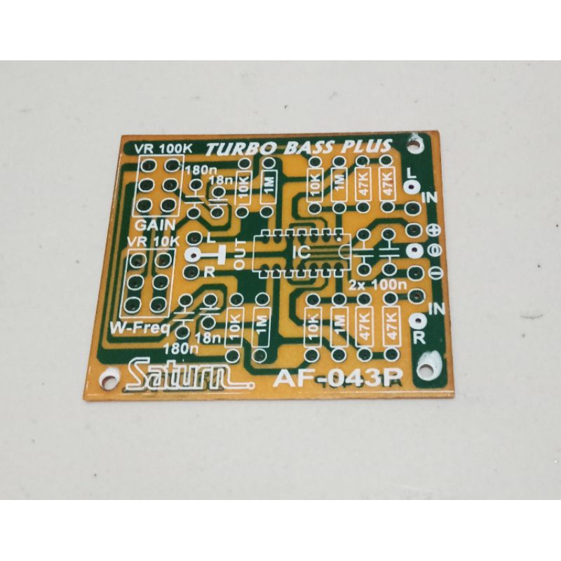 PCB Turbo Bass Plus  AF 043