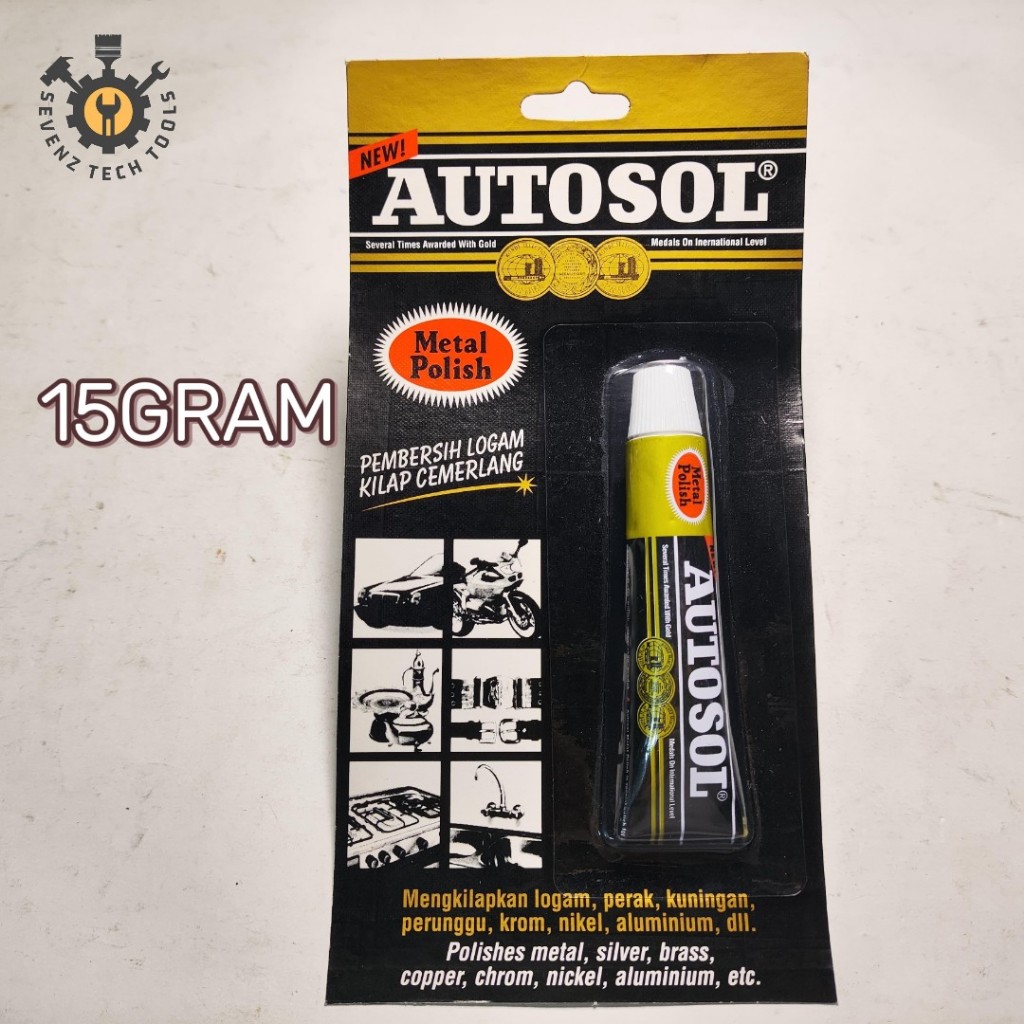 AUTOSOL 15gram KECIL / AUTOSOL METAL POLISH 15GRAM KECIL PENGKILAT LOGAM KUNINGAN TEMBAGA/NIKEL