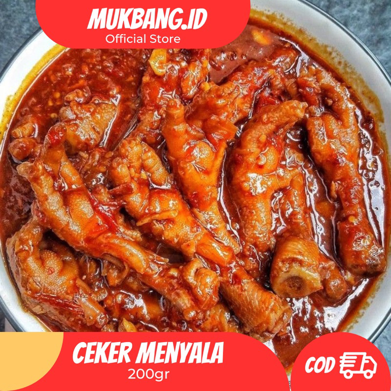 

Mukbang.id - Ceker Mercon Menyala pedas 200gr