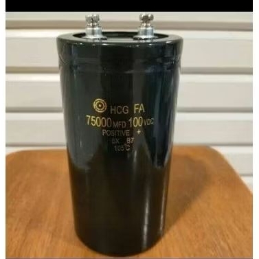 ELCO 75000 UF 100 VOLT HCG ORIGINAL