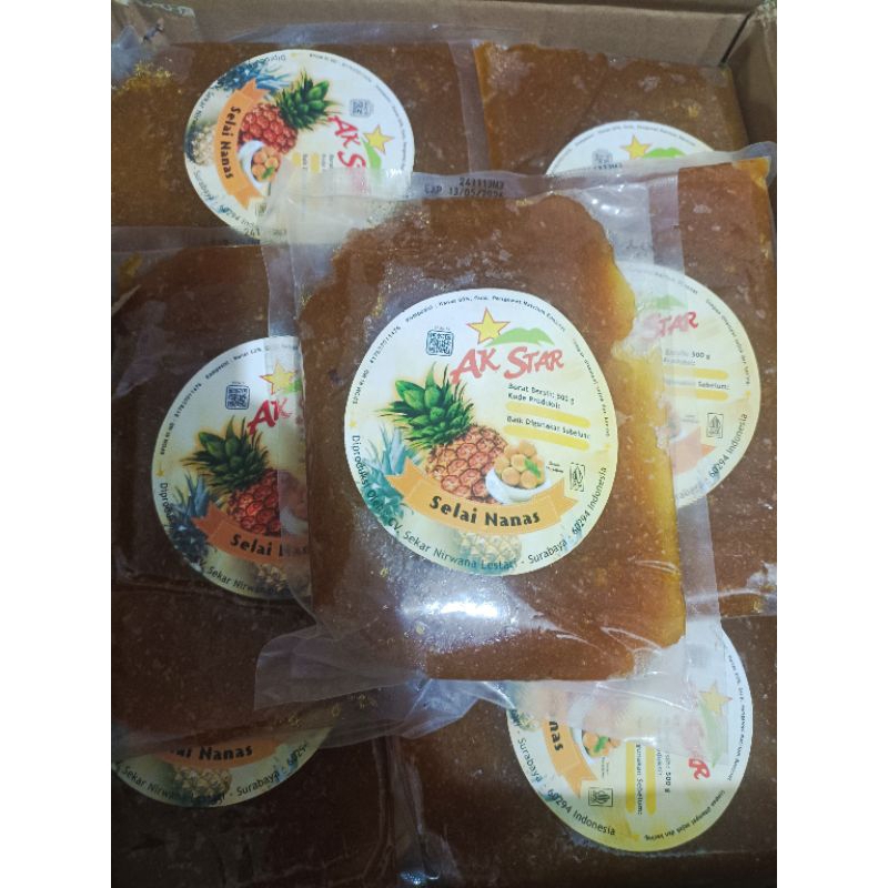 

Ak Star Selai Nastar 500gram Selai Nanas 500 gr Isian Nastar