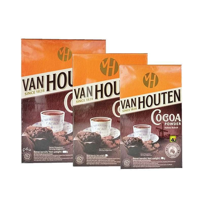 

Van Houten Cocoa Powder 40 gr, 80 gr, & 165 gr