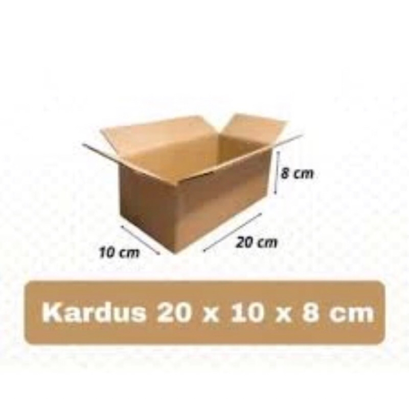 

kardus packing ukuran 20x10x8