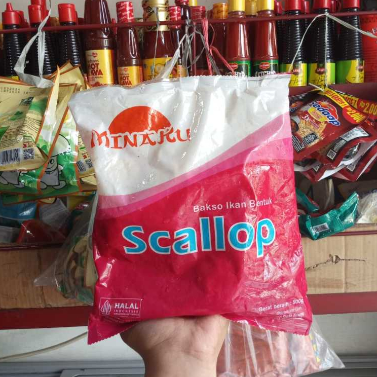 

Minaku Bakso Ikan Bentuk Scallop 500gr