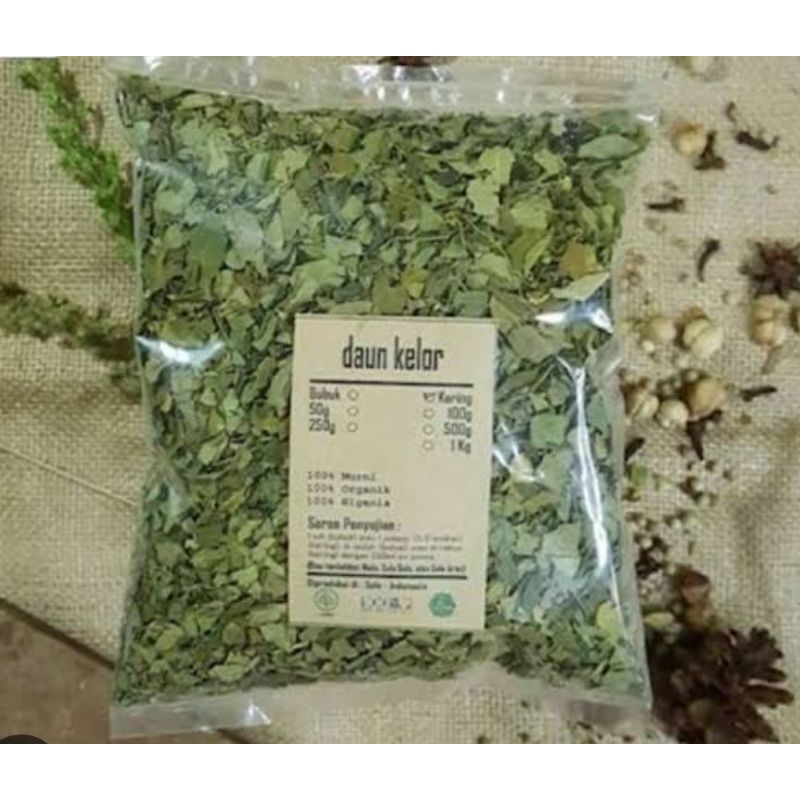 

Daun kelor kering asli organik berat 50gr rempah indonesia