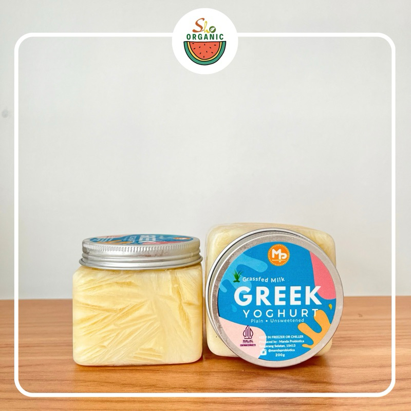 

GREEK YOGHURT SAPI PLAIN 200G GRASSFED - MANDA PROBIOTIC