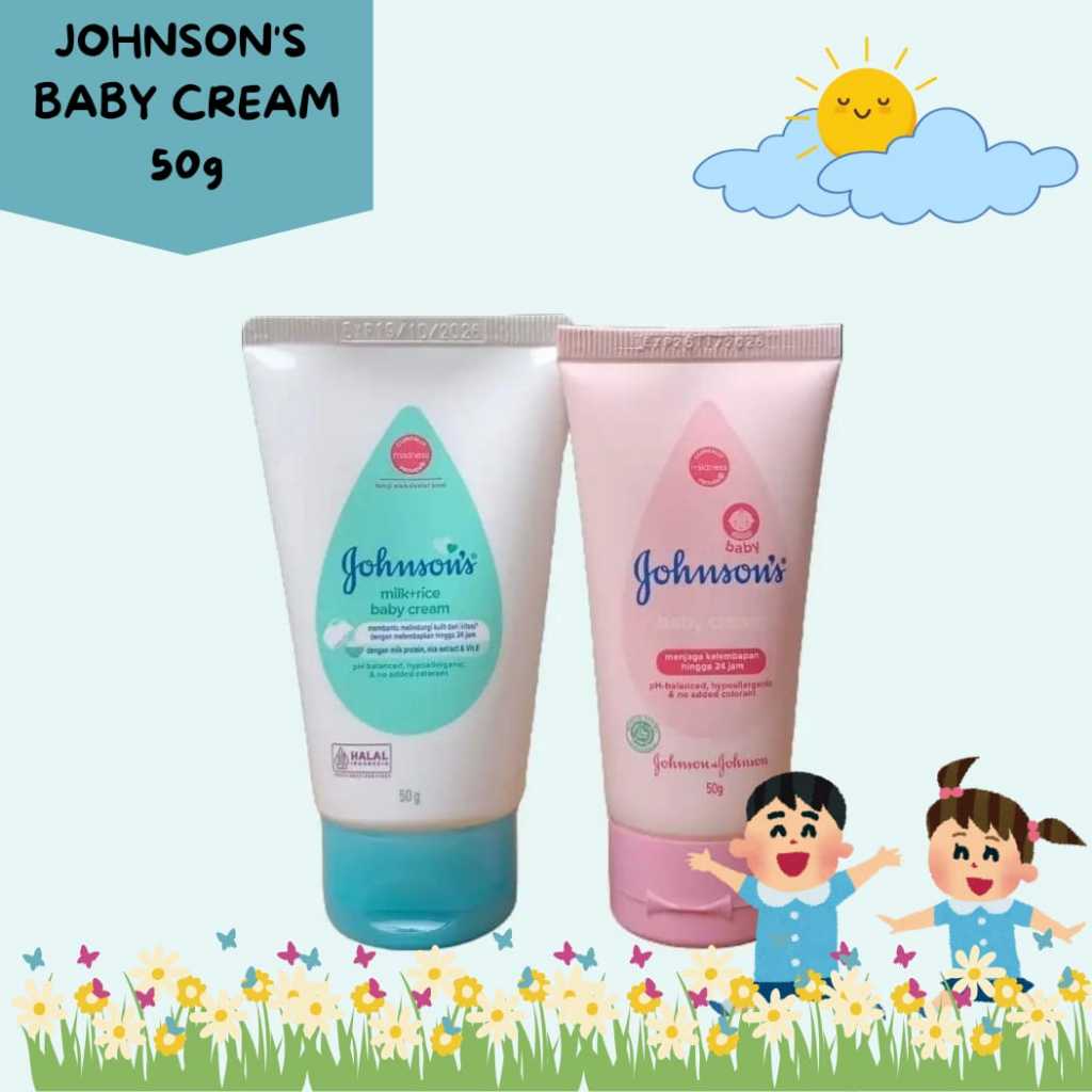 JOHNSON'S BABY CREAM [baby cream johnson's] 50g