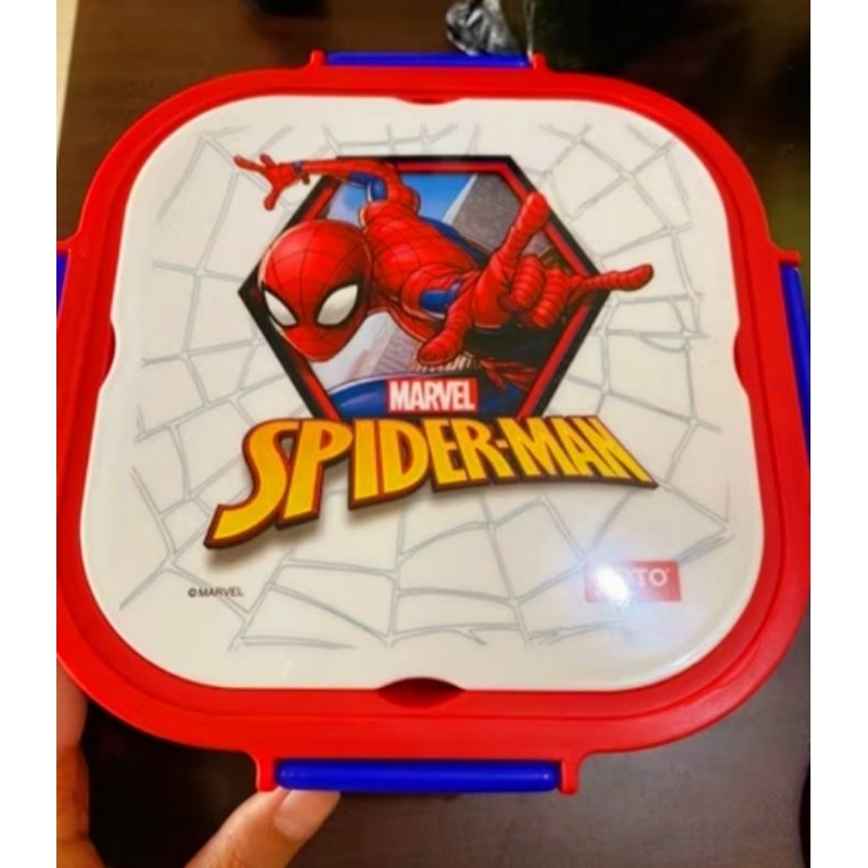 kotak makan spiderman kotak makan sekat 4 spiderman kotak makan sekat karakter spiderman