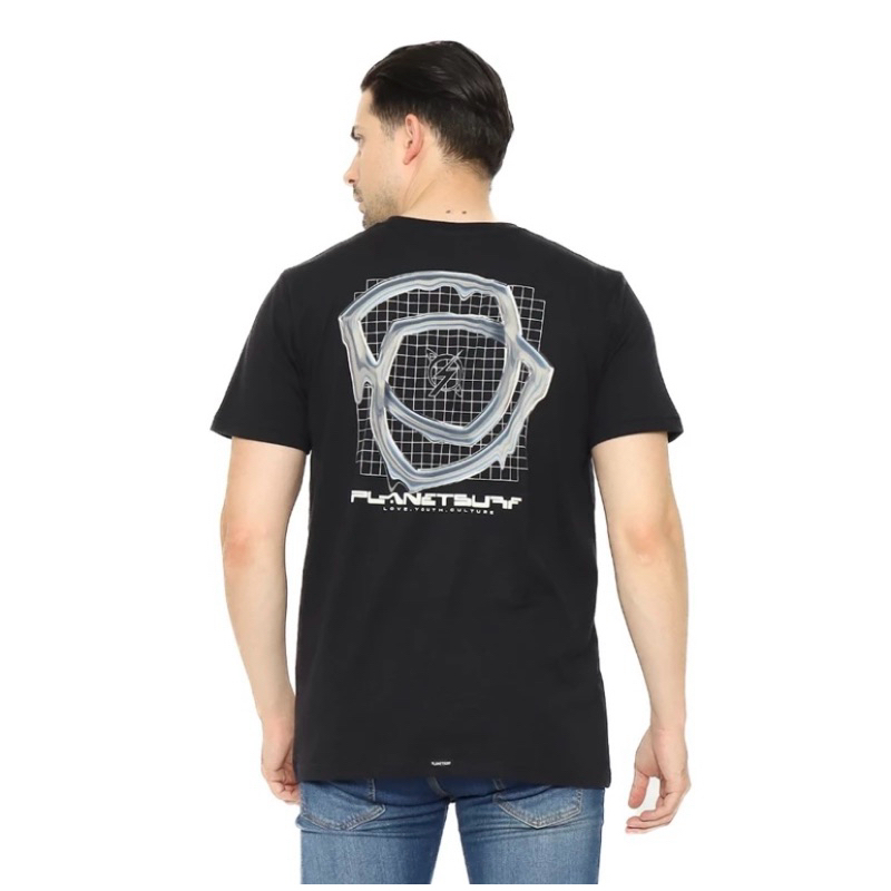 Planet Surf Clothing Kaos Lengan Pendek Pria Eisen Men Tee Planet Surf