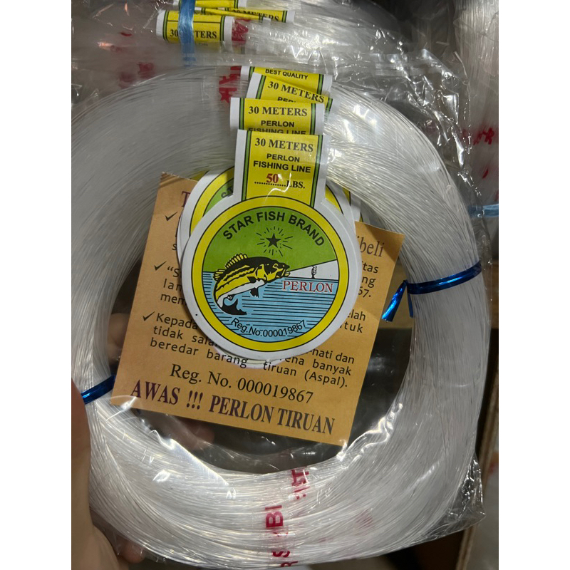 SENAR PERLON No: 50 / TALI PANCING MURAH, KUAT, BAGUS DAN BERKUALITAS