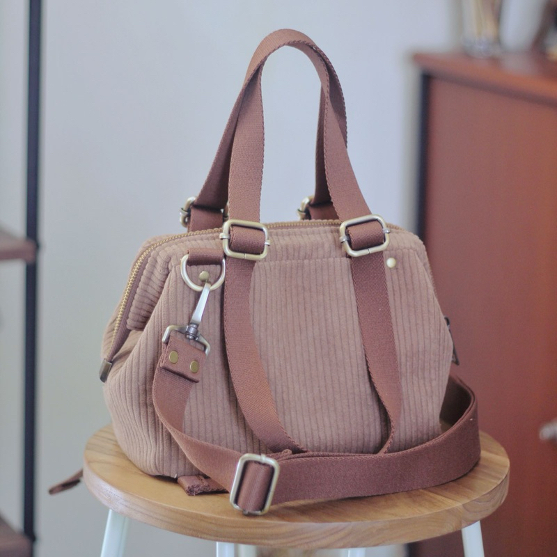 Teman Hasta Tas Selempang Handmade Vintage Curduroy delia bag
