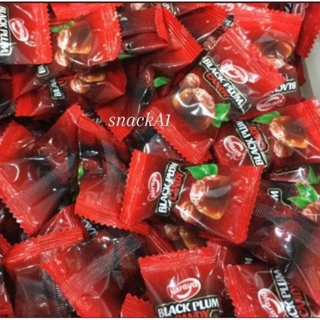 

Black plum candy Naraya / Permen kiamboy gula Jawa (250gram)