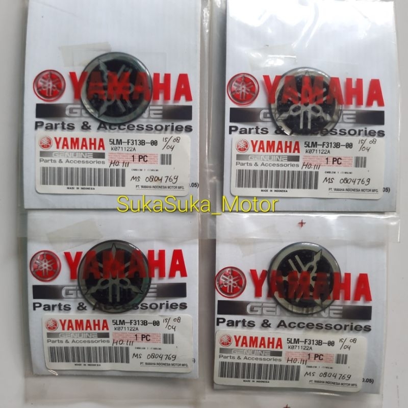 Emblem Logo Panel Depan Jupiter Lama Old T105 Nouvo Lele Ori Ygp | 5LM-F313B-00