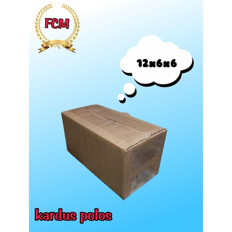 

kardus packing 12x6x6 kardus mini/karton box