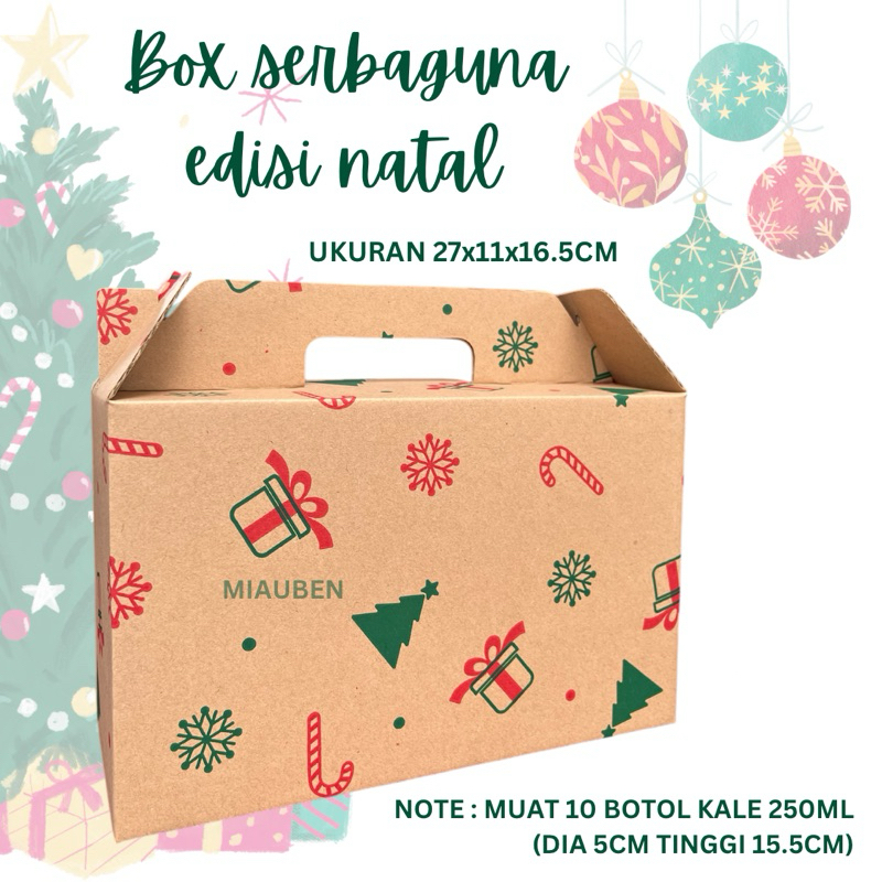 

Box serbaguna hadiah natal kotak hadiah natal