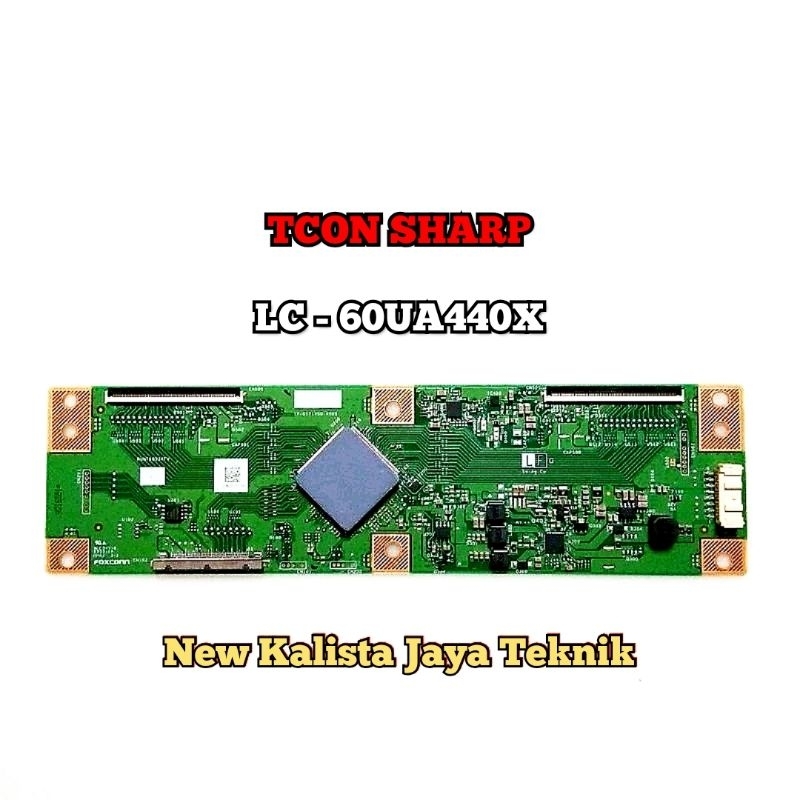 TCON TV SHARP LC-60UA440X ORIGINAL RUNTK 0334FV TCON SHARP 60UA440X TIKON TV LC60UA440X TICON 60UA44
