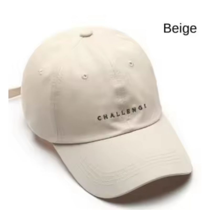 Topi Baseball Pria Wanita Dewasa Bordir Challenge Unisex terbaru keren termurah