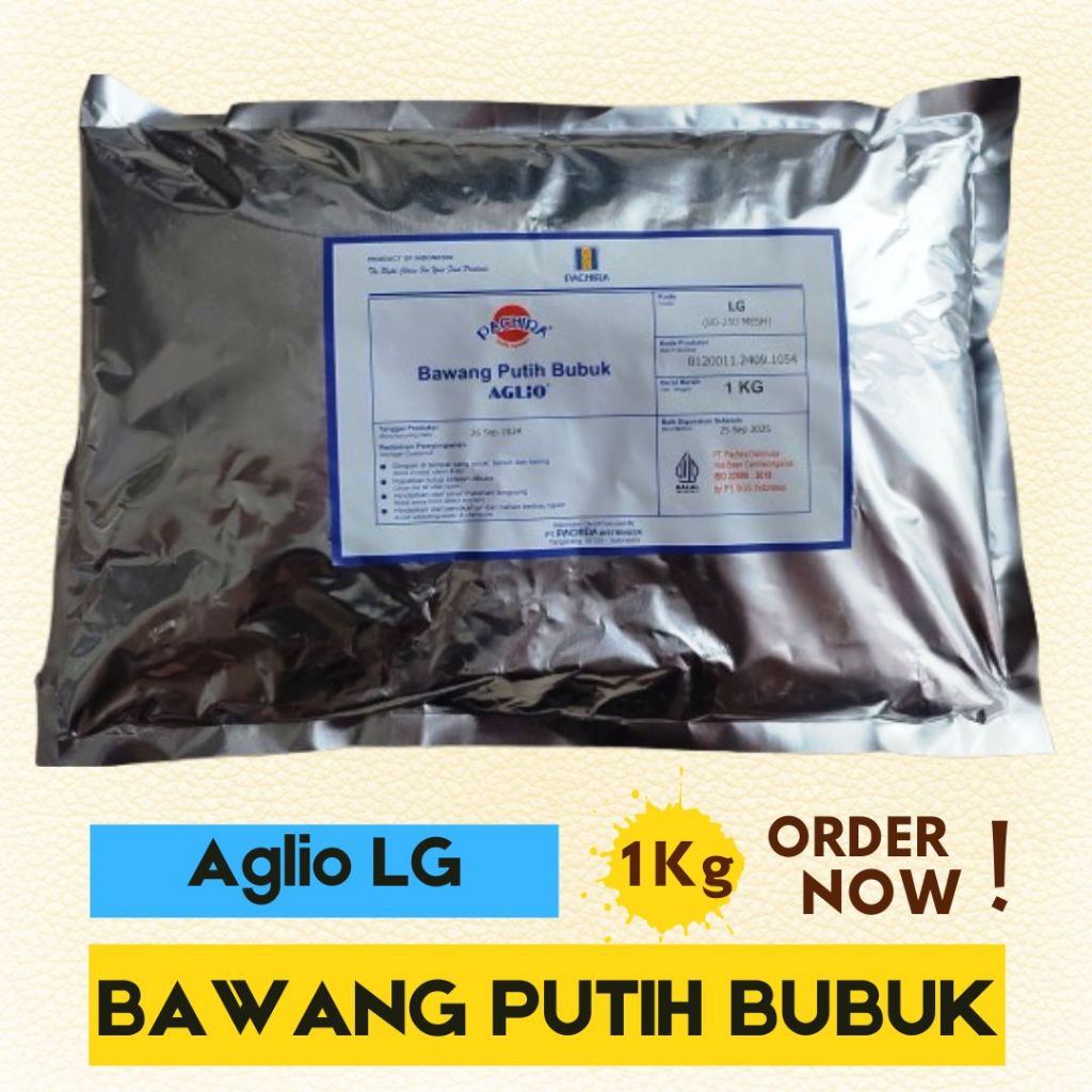 

Bawang Putih Bubuk Aglio LG [Garlic Powder] - 1 Kg