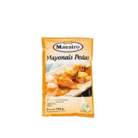 

Maestro Mayonnaise Pedas Sachet 100 gr