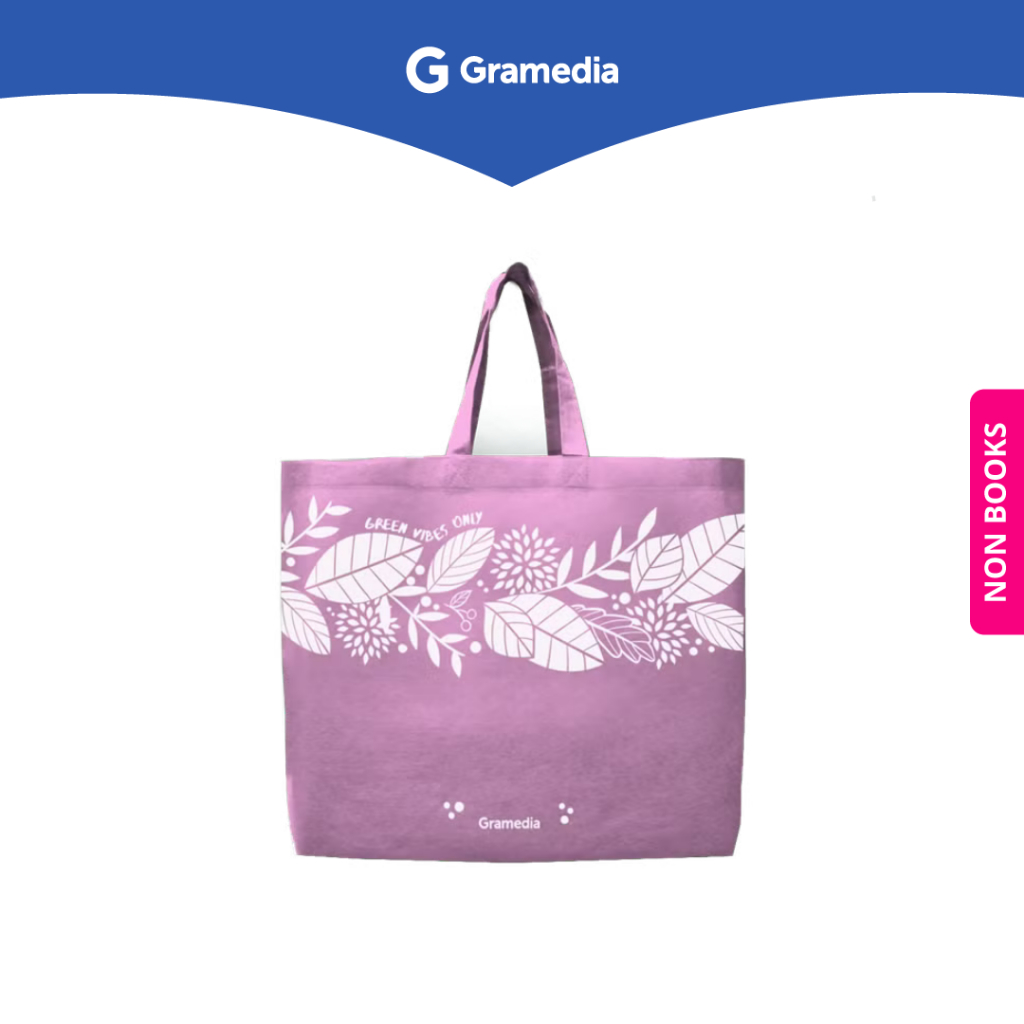 Gramedia Depok - GRAMEDIA TAS GO GREEN JUMBO 19 Tas Belanja