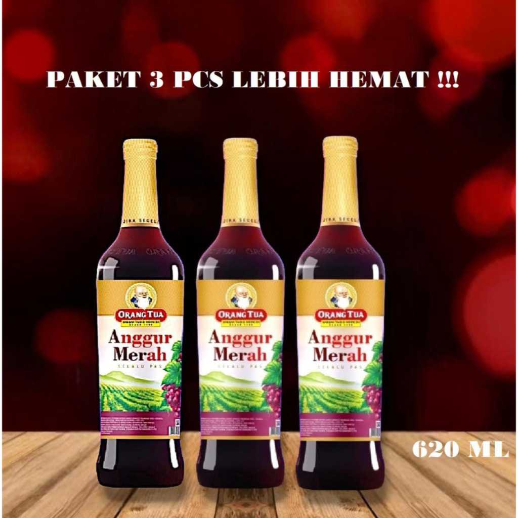 

Paket Hemat 3 Pcs!!! Angg Merah Gold Tcap OT - 620 ml