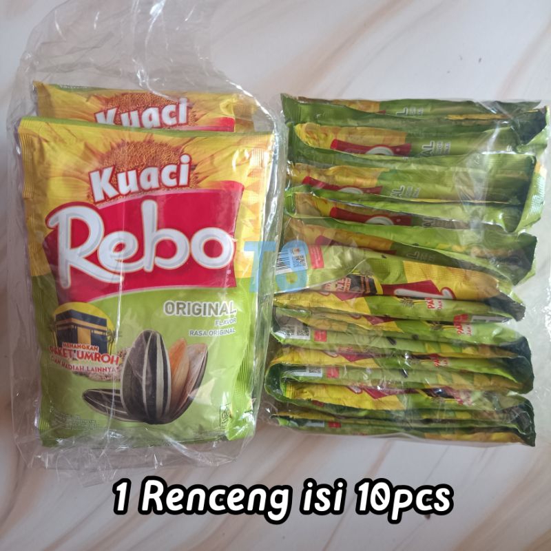 

Kuaci Rebo Original 1 Renceng isi 10 pcs