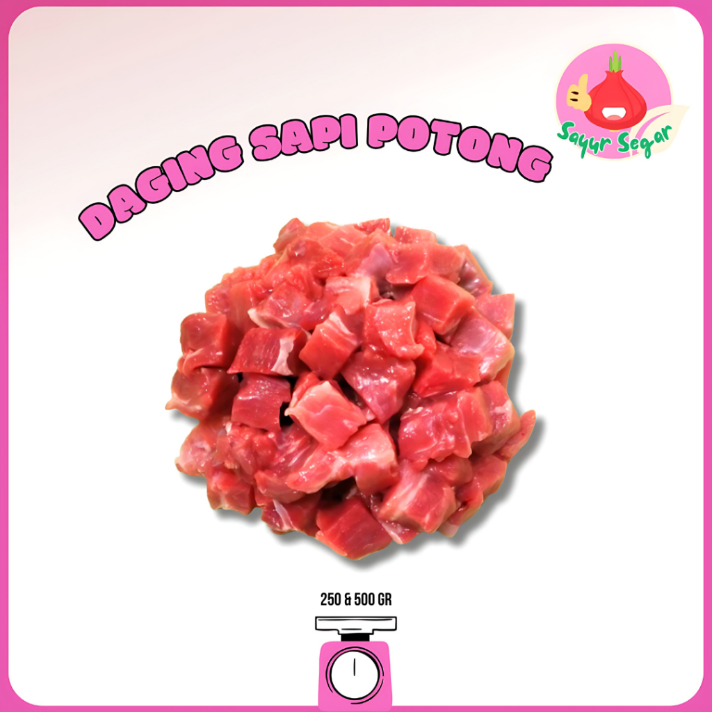 

Sayur Segar - Daging Sapi Potong Dadu/Beef